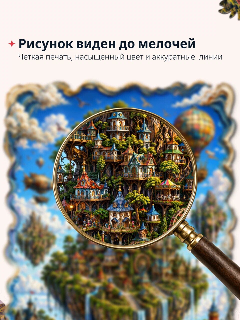 Пазл Lunariska Парящий — инфографика 1